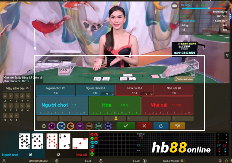 Chơi Casino trực tuyến BBIN tại HB88 có trách nhiệm