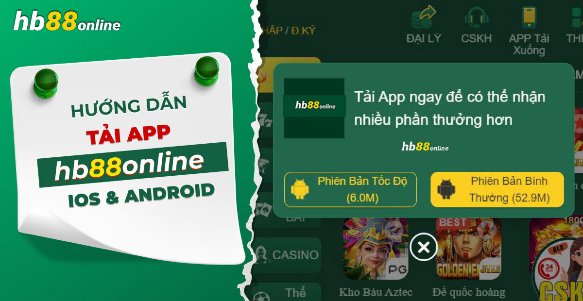 Cách tải App HB88 miễn phí trên điện thoại di động chỉ trong 3 phút